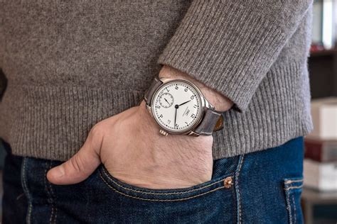 iwc portugieser on wrist|portugieser wrist watches.